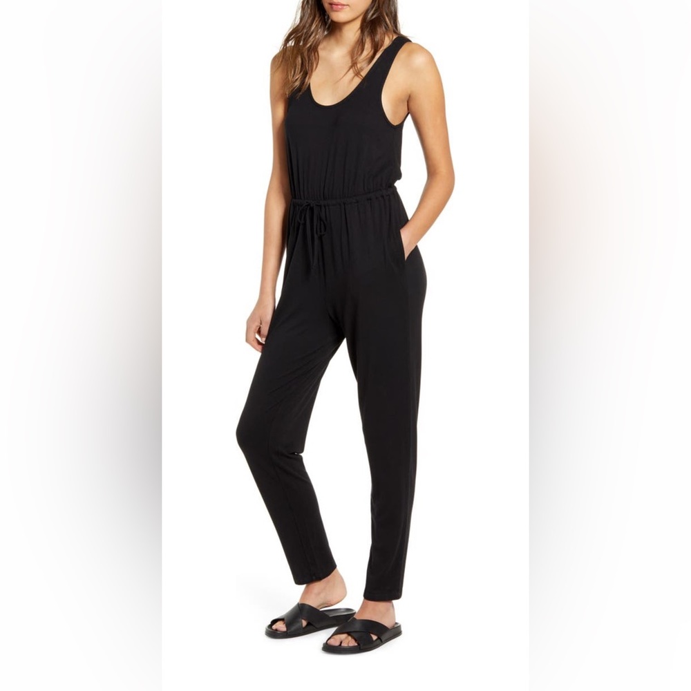 BP tie waist jumpsuit